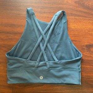 WORN ONCE Lululemon Energy Bra High Neck size 6